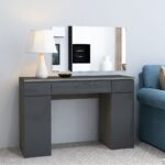 dressing table gray