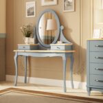 dressing table light gray