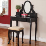 dressing table black