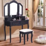 dressing table gray triple