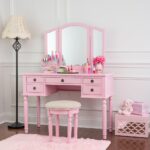 dressing table pink