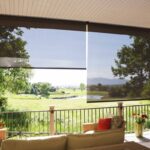 outdoor sheer roller blinds