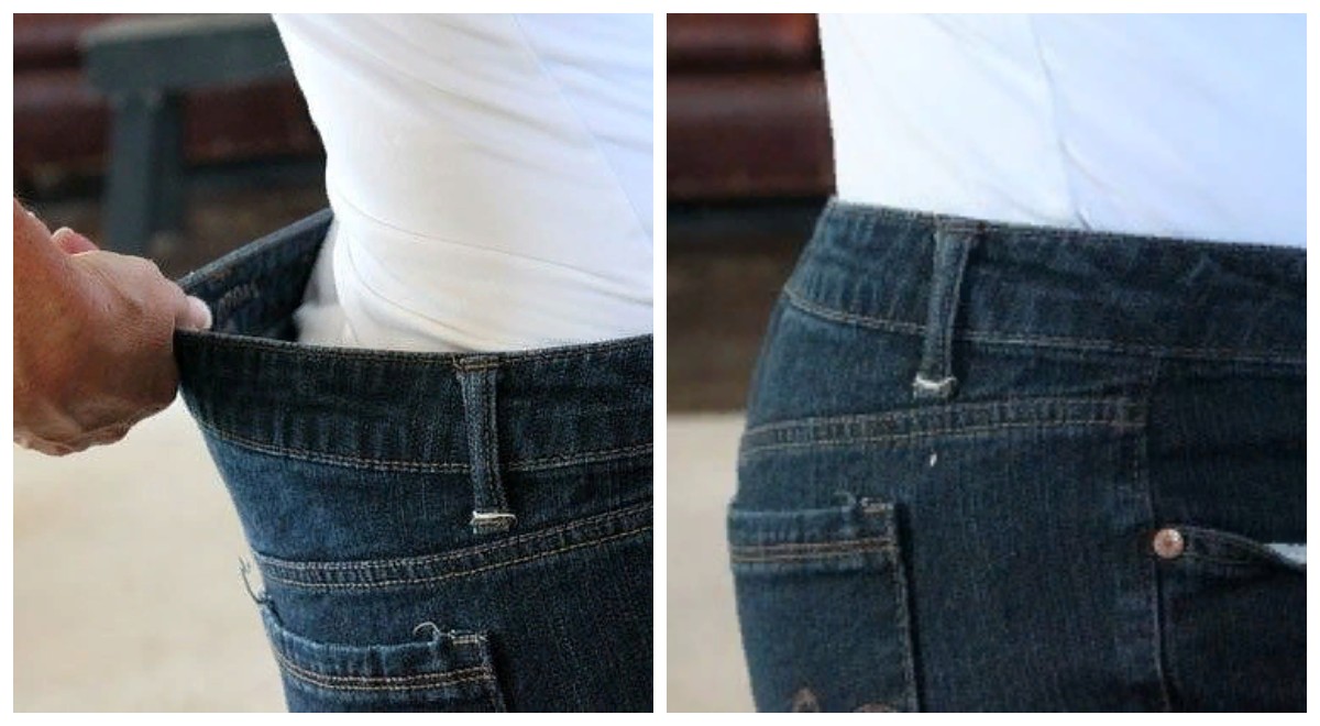 reduce pants at the waist