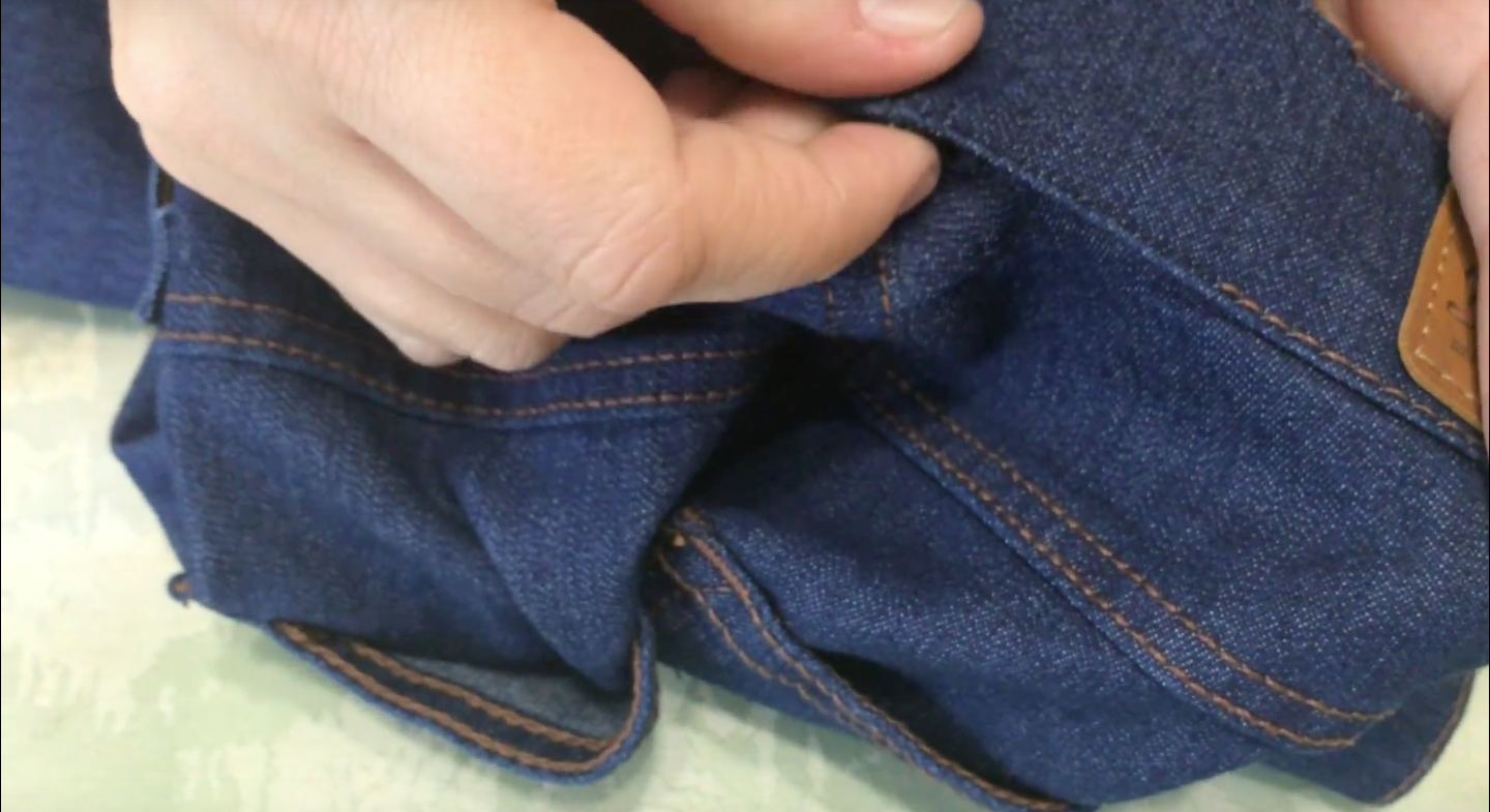 sew trousers by hand