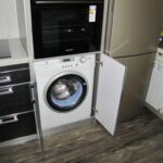 washing machine in the kitchen design