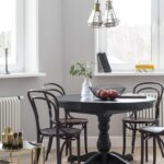 Viennese chairs and round table