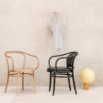 Viennese chairs with armrests