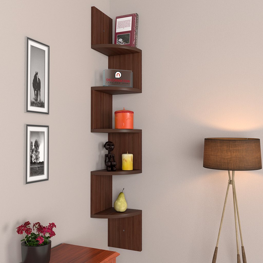 vertical shelves