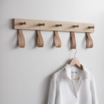 hallway hanger with hinges