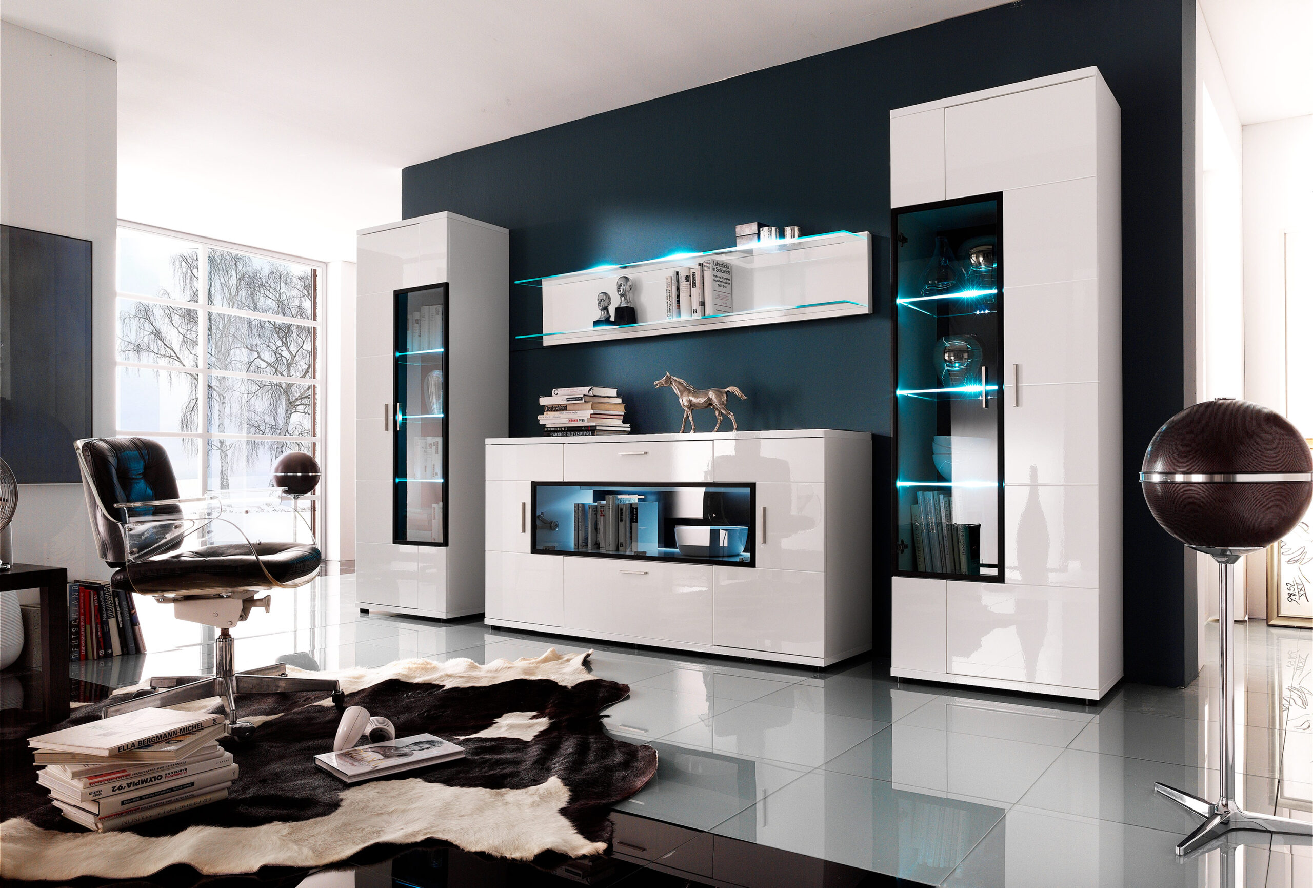 selection of furniture wall by design