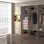 built-in wardrobe