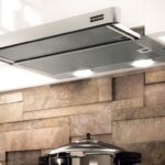 built-in hood for kitchen interior