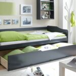 pull-out bed gray