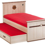 pull-out bed red