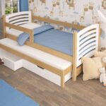 pull-out bed wooden