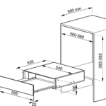 dimensions des tiroirs