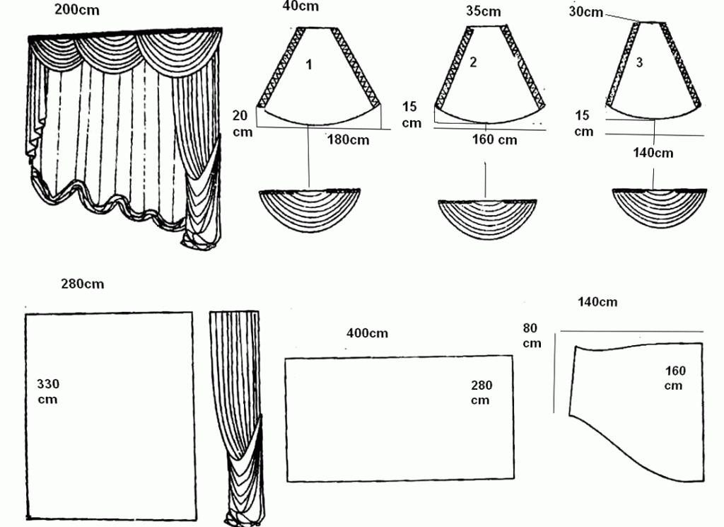 patterns of curtains