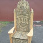 carved furniture armchair