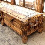 carved furniture chest