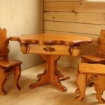 carved furniture set