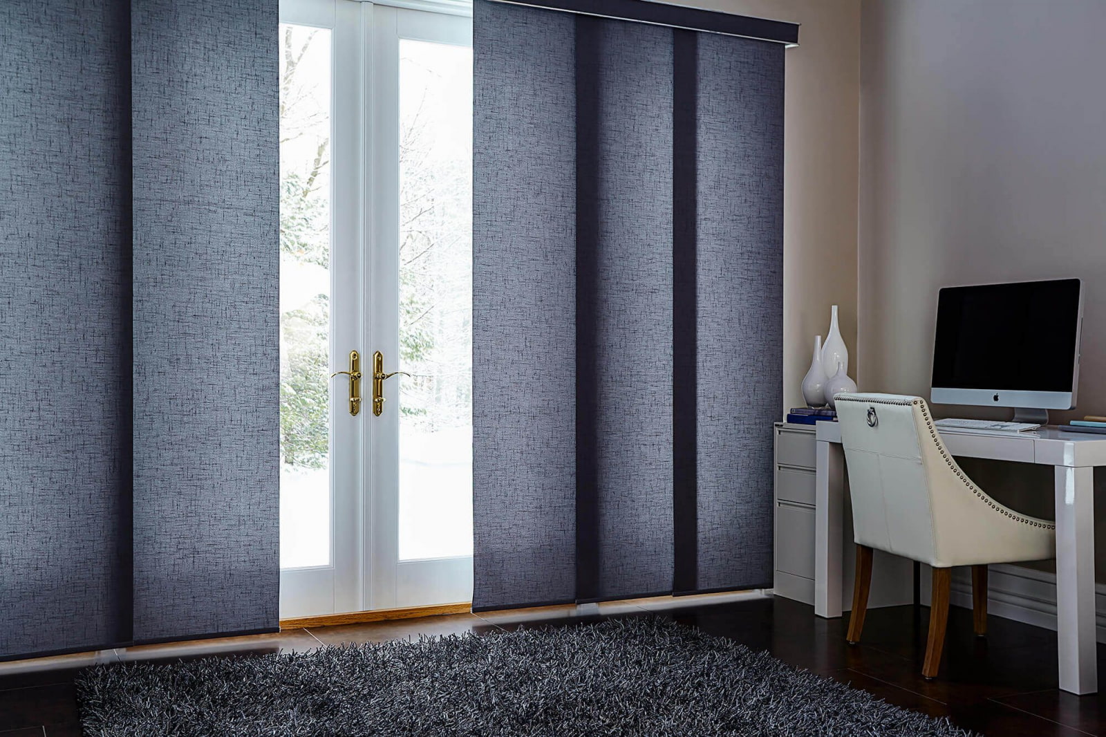 curtains made of thick materials