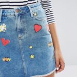 diy jeans skirt design ideas