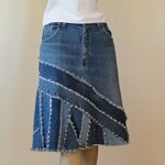 diy jeans skirt