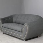 small suede sofa