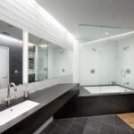 mirrors in the interior decoration photo