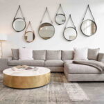 mirrors in the interior photo decoration