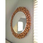 miroir en bois