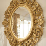 carved mirror