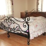 steep iron bed