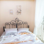 wrought iron bed