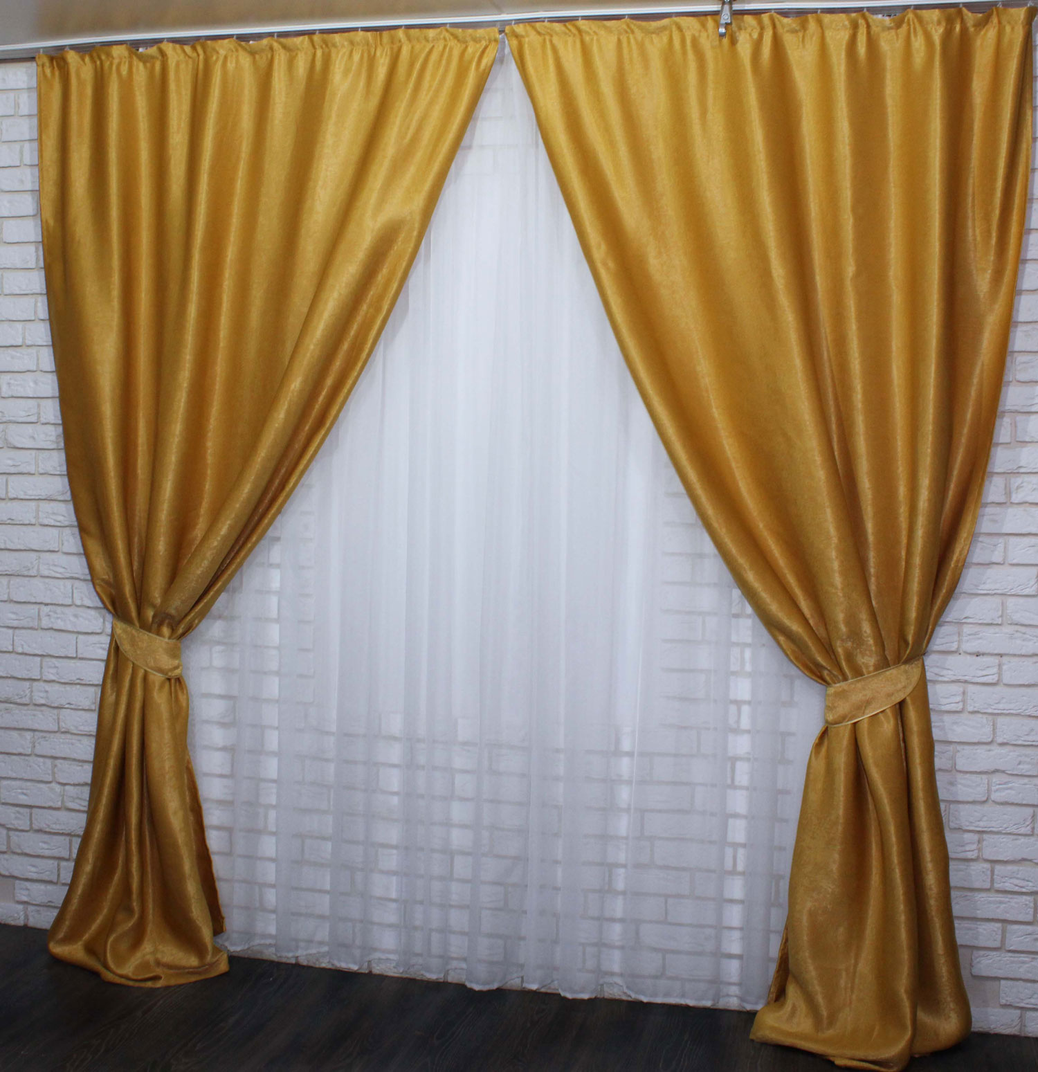 gold curtains shop