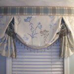 english curtains with a pattern