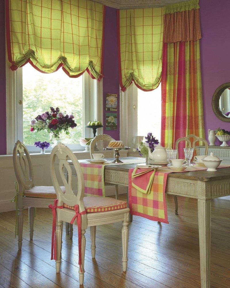 color combination of curtains