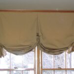 English curtains beige thick