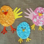 chick napkin appliques