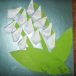 lily of the valley napkin appliques