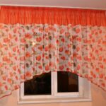 arched organza curtains