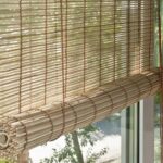 wide bamboo curtains