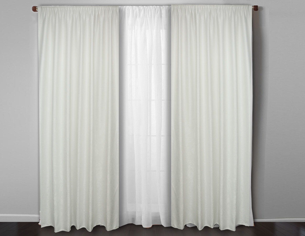 synthetic material for curtains