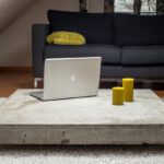 concrete furniture table