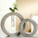 concrete furniture candle