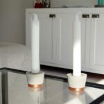 concrete furniture candlestick