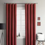 curtains burgundy blackout