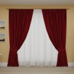 curtains burgundy to choose