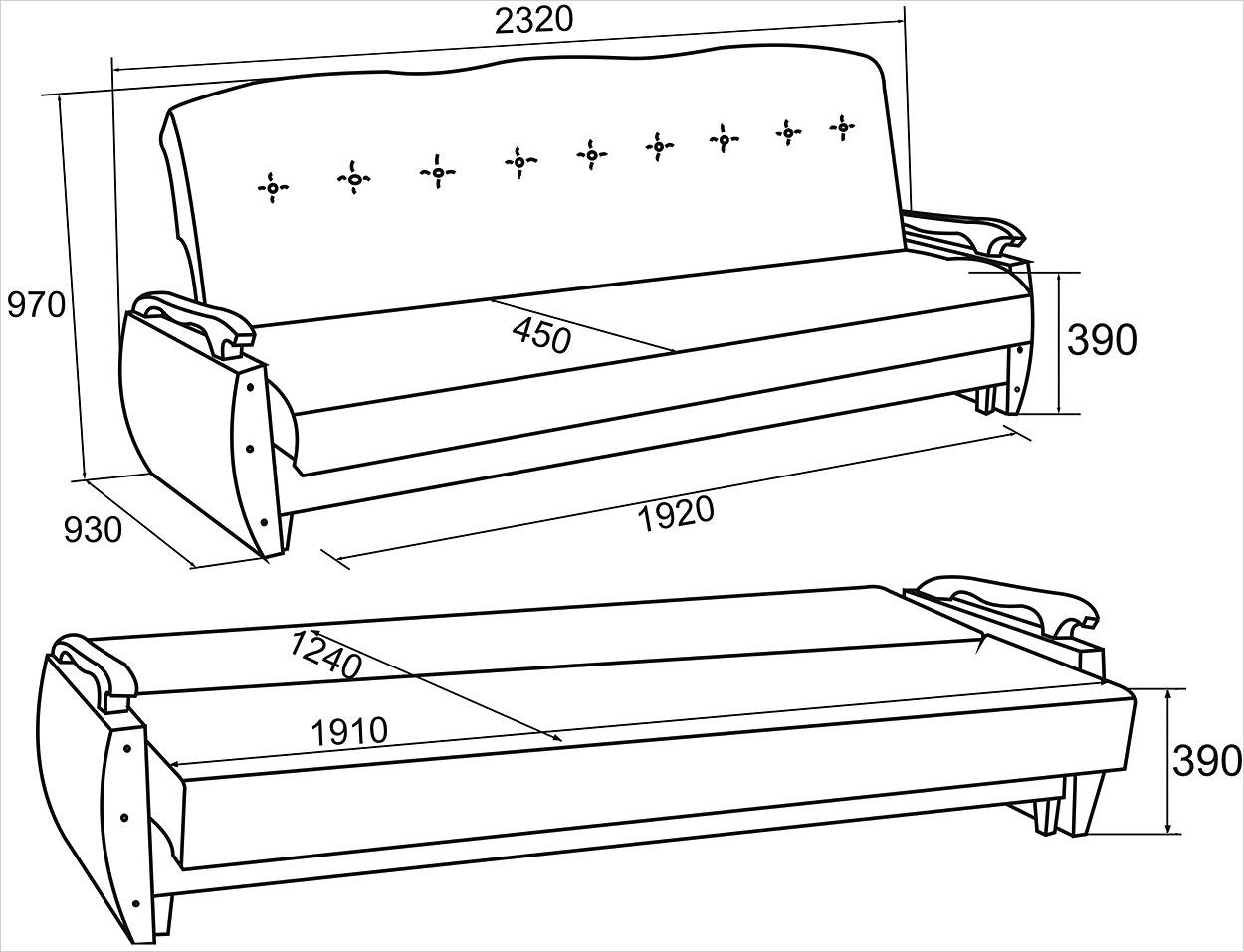 sofa drawing photo