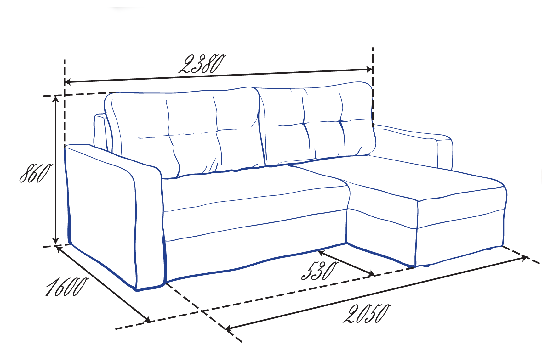 sofa drawing